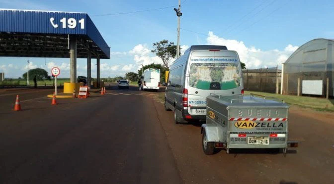 Uma forma de como ir para Bonito é utilizar o transporte de van que parte do Aeroporto de Campo Grande.