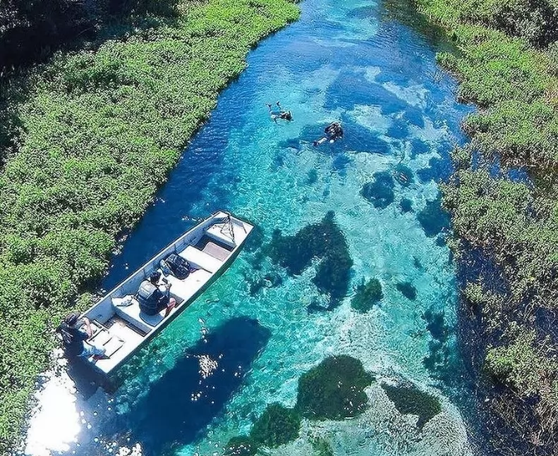 Flutuação Rio Sucuri