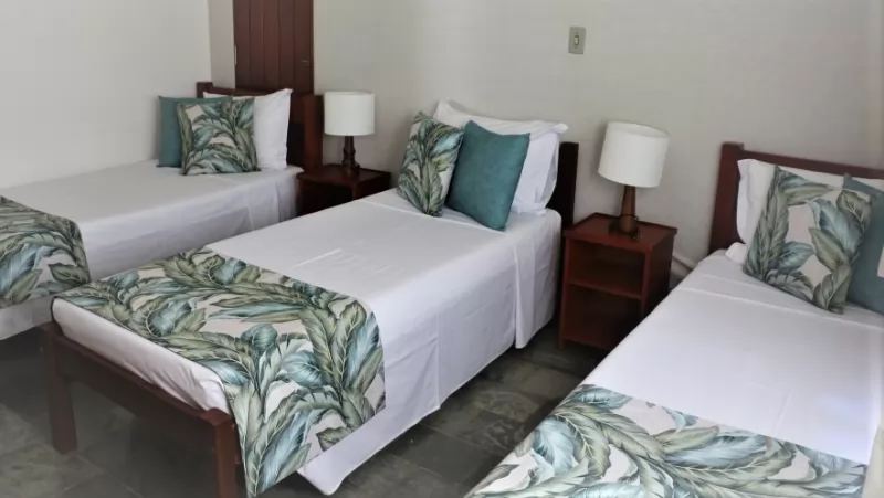 Acomodações standard para até 4 pessoas