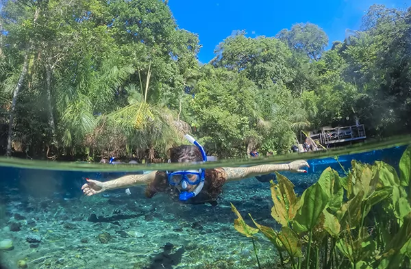 Nascente Azul Flutuacao Bonito Ms Acqua Viagens