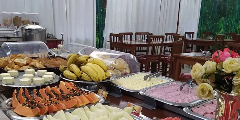 Hospedagem Em Bonito Hotel Bonsai Café Da Manhã