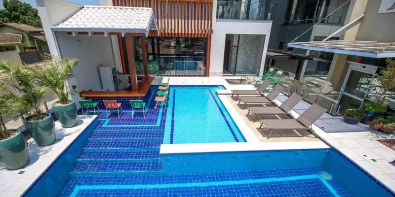 Hotel Da Praça Bonito Com Piscina
