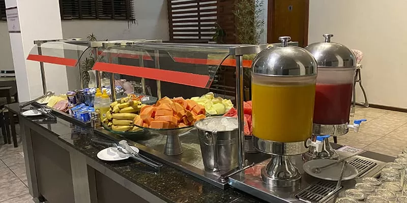 Hotel Marrua Em Bonito Ms Cafe Da Manhã