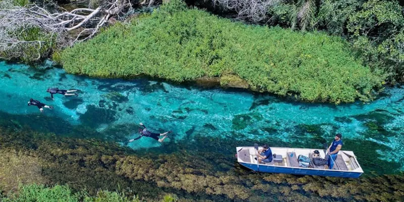 Rio Sucuri Flutuação Barco Bonito Ms Acqua Viagens