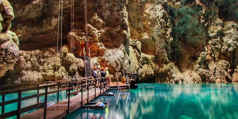 Flutuacao Abismo Anhumas Caverna Bonito Ms