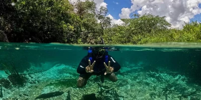 Flutuacao Barra Do Sucuri Em Bonito Ms