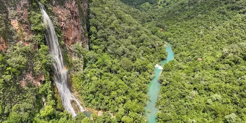 Cachoeira Boca Da Onça Em Bonito