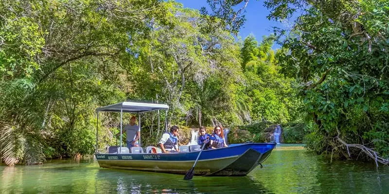 Passeio De Barco Em Bonito Ms Estancia Mimosa