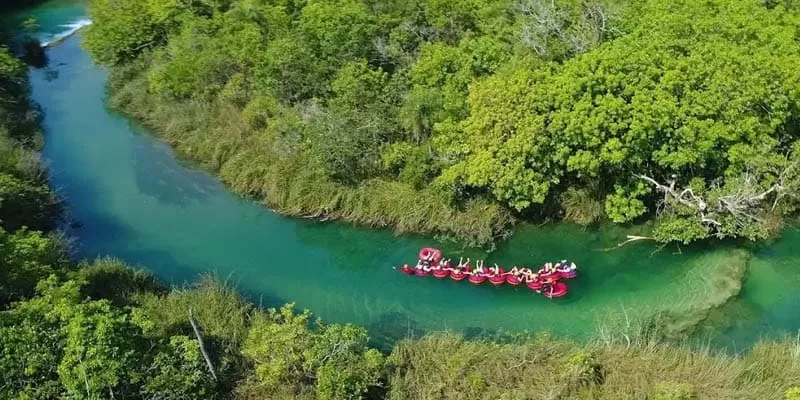 Boia Cross Em Bonito Ms   Drone   Parque Ecológico