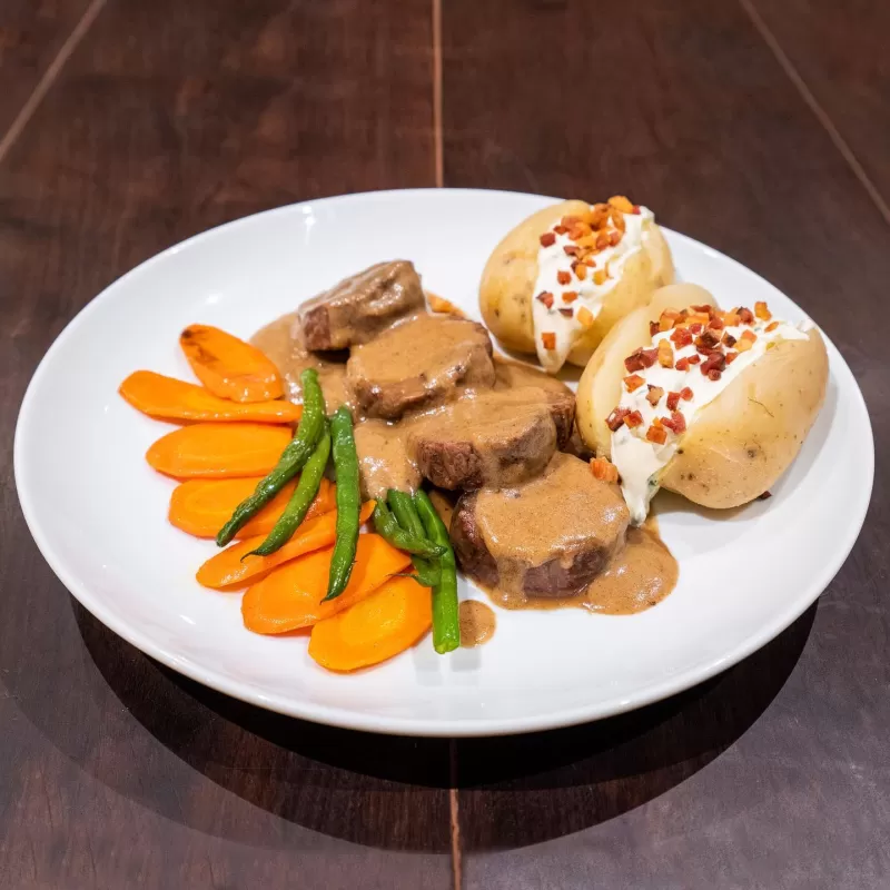 Steak Au Mustard   Old West