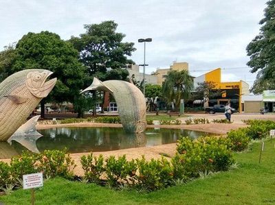 Praca Liberdade Centro Bonito
