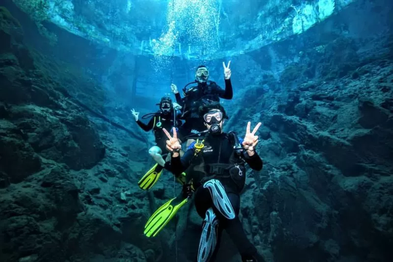 Lagoa Misteriosa    Mergulho