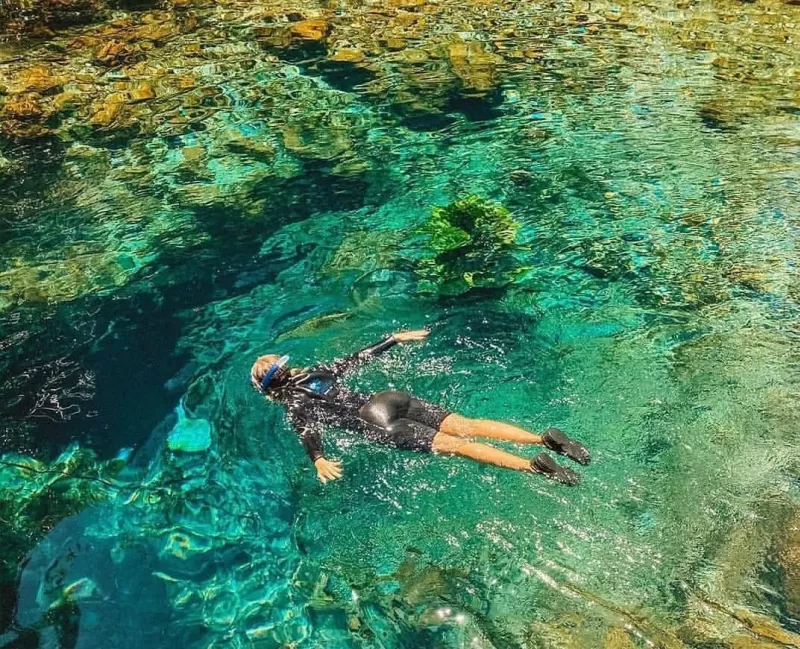 Nascente Azul Em Bonito