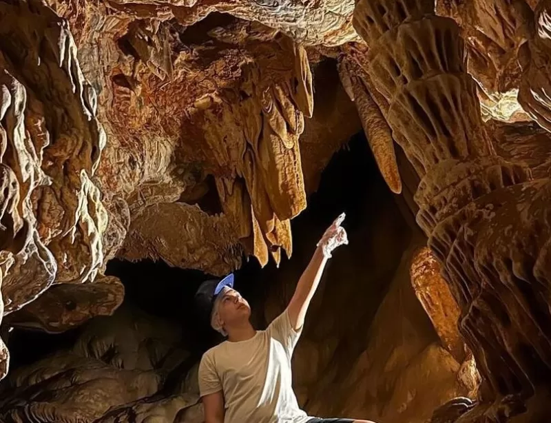 Foto Gruta Catedral Luã Cintra Instagran