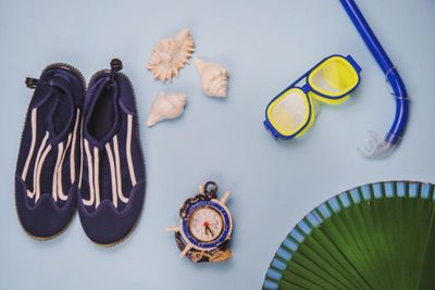 Conceito De Verao Com Elementos De Praia