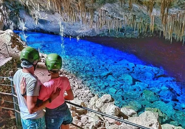 Gruta Lago Azul Pontos Turisticos