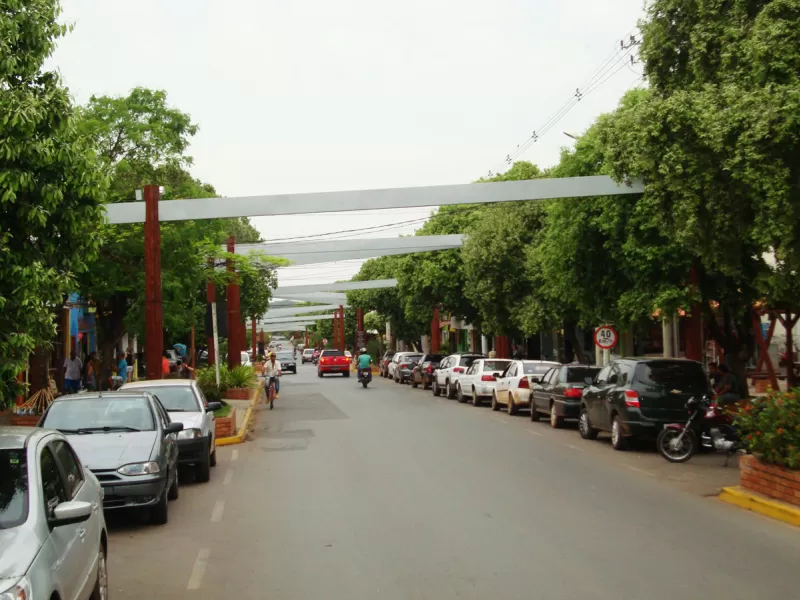 Centro Da Cidade De Bonito MS
