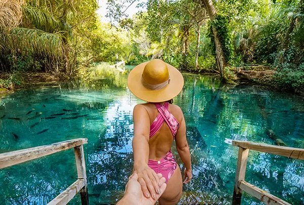 Nascente Azul Bonito Ms Acqua Viagens