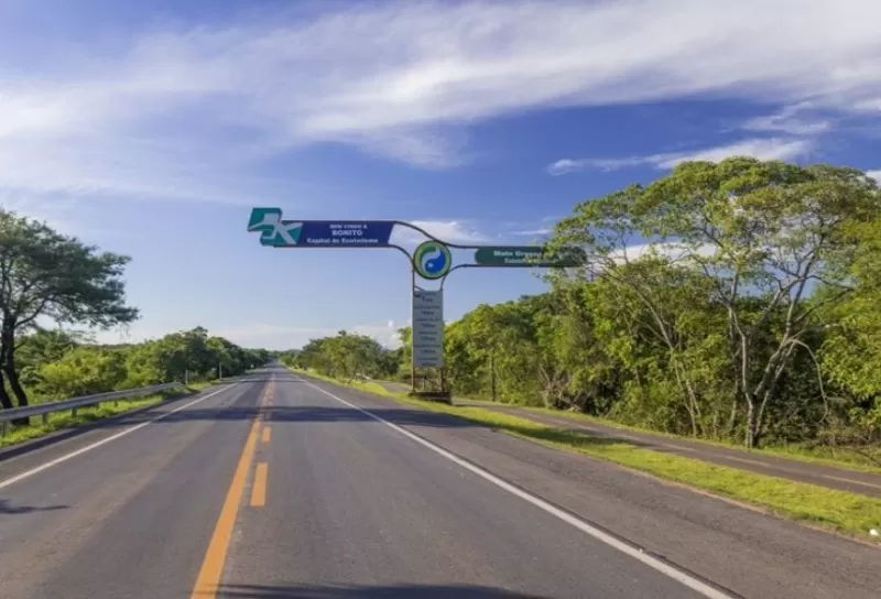 Bonito MS   Entrada Da Cidade
