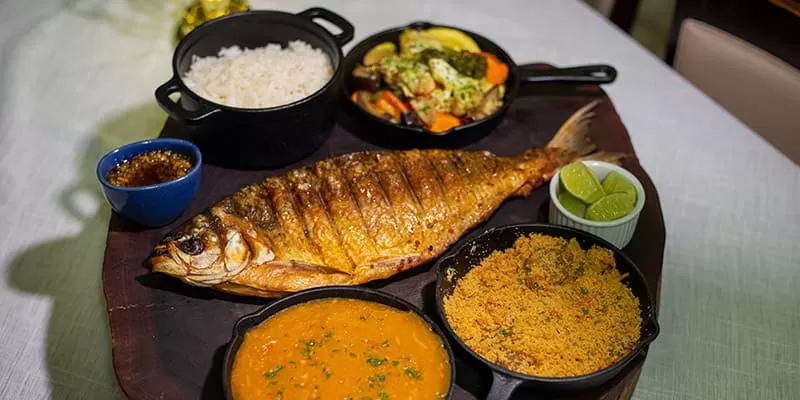 Hotel Marrua Em Bonito Ms Pratos A La Carte Com Peixe