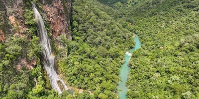 Cachoeira Boca Da Onça Em Bonito