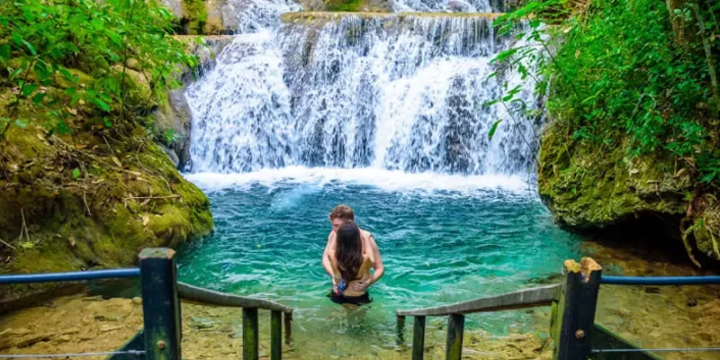 Cachoeira Boca Da Onça Em Bonito Ms Bodoquena