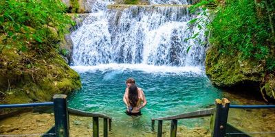Cachoeira Boca Da Onça Em Bonito Ms Bodoquena