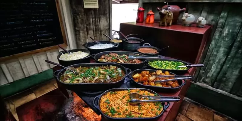 Almoço Fazenda Em Bonito Ms Estancia Mimosa