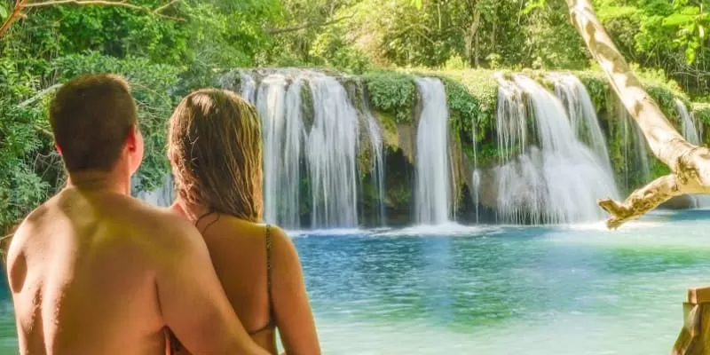 Cachoeiras Em Bonito Parque Das Cachoeiras Casal