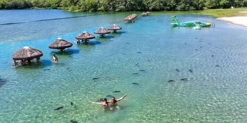 Balneario Em Bonito Ms Praia Da Figueira