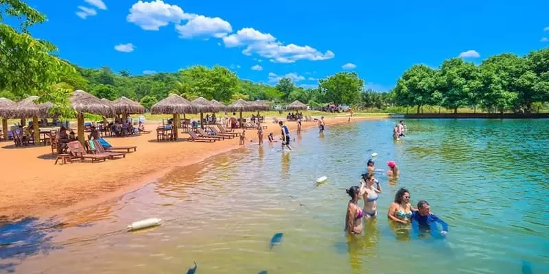 Balneario Em Bonito Ms Nascente Azul Praia