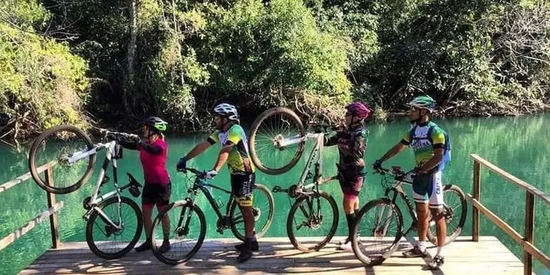 Passeio De Bike Em Bonito Ms Rio Formoso Rota Aventura