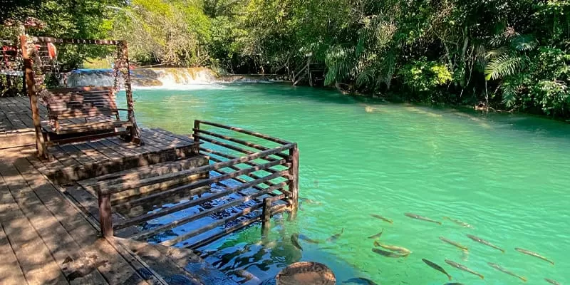 Balneario Em Bonito Bosque Das Aguas