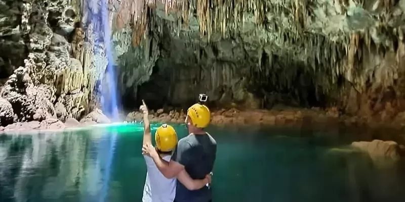 Abismo Anhumas Contemplacao Bonito Ms