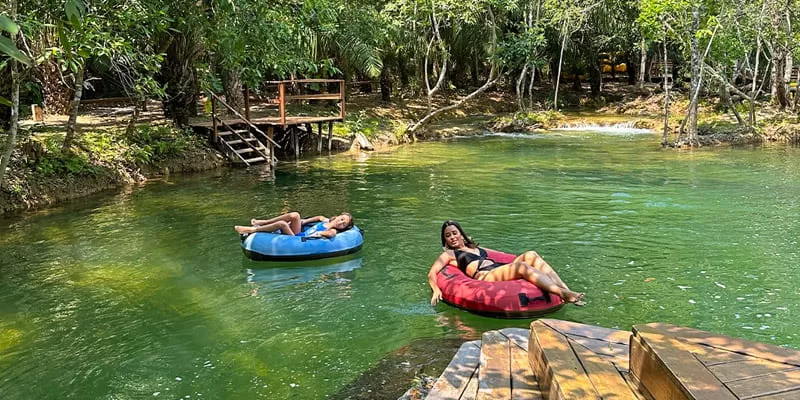Balneario Em Bonito Ms Estrela Do Formoso Boias