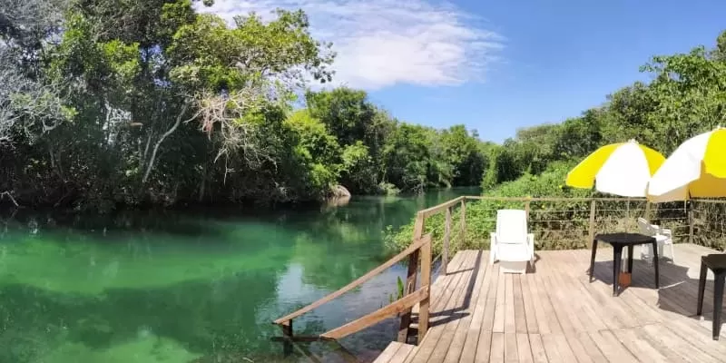 Balneario Refugio Da Barra Em Bonito Ms