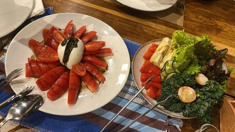 Saladas  Restaurante Bacuri